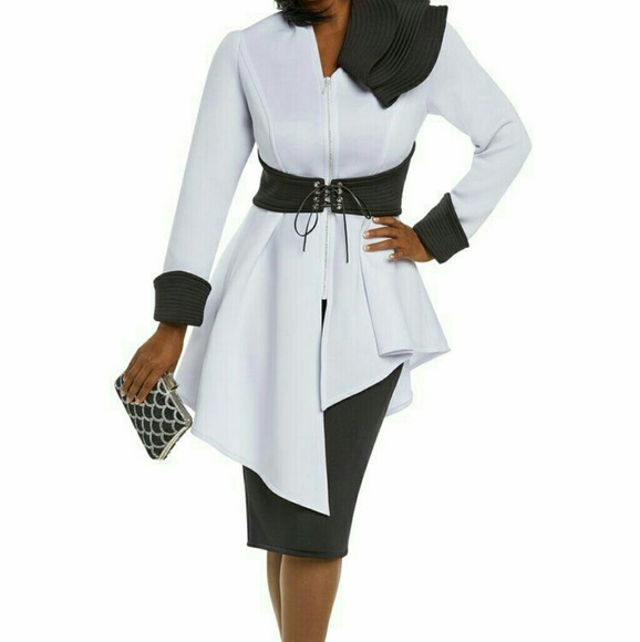 SOLD!!! Lovely Scuba Dress - Picture 2 of 2